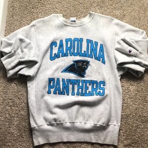 CHAMPION Carolina Panthers Crewneck Sweater